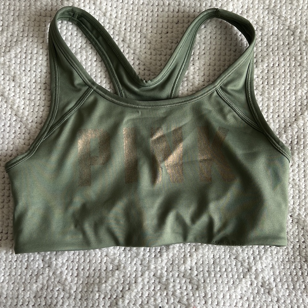 PINK by Victorias Secret sports bra lot M/L - Picture 7 of 13